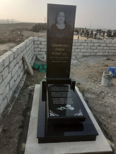 Başqa xidmətlər: Hər növ Qəbir başları, Mezar daslari ucuz ve kefiyyetli hazırlanması — 9