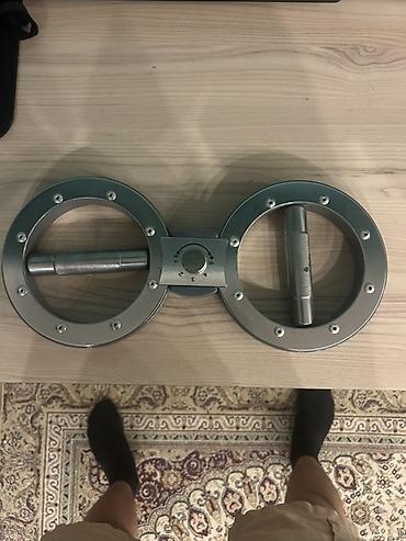 hand grip: Металлический тренажер для хвата/предплечий с двумя вращающимися — 2