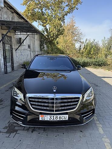 меседес: Mercedes-Benz S-Class: 2018 г., 4 л, Автомат, Бензин, Седан — 2