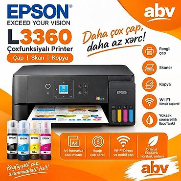 Ofis avadanlığı: Printer EPSON L3360 🖨️ Epson L3360 – Çoxfunksiyalı Printer Epson — 1
