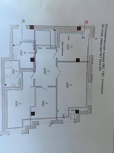 Продажа квартир: 3 комнаты, 119 м², Элитка, 3 этаж, Готовая ПСО (под самоотделку) — 4