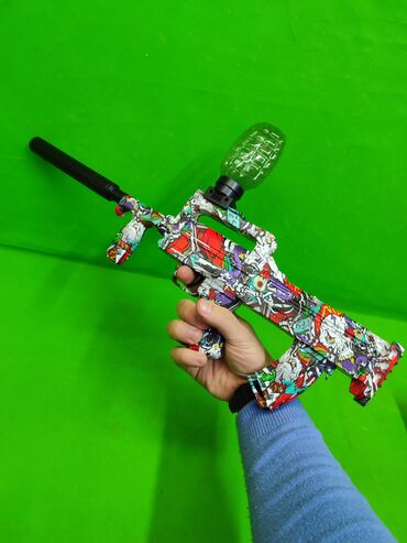 Игрушки: Автомат орбибол игрушка детская🌟 Комплектация товара: автомат — 6