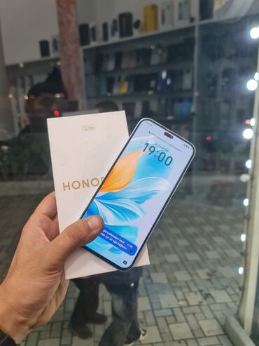 телефон fly ds105d: Honor 200 Lite, 256 ГБ, цвет - Белый, Отпечаток пальца, Face ID