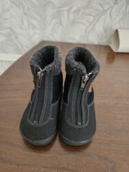 зелёный пиджак: Детские зимние ботинки KUOMA, размер 22. - Модель с одной молнией