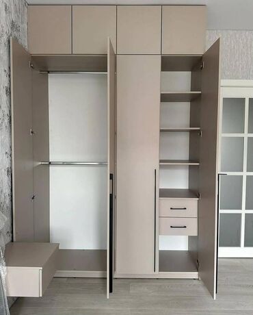 Шкафы для одежды: Шкаф для одежды, Новый, Прямой, Другой материал — 26