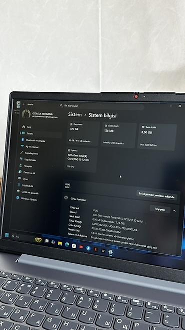 hp 15 15g501nr: Lenovo IdeaPad 3 15IAU7 — Core i3 / 8GB RAM / 512GB SSD Gündəlik — 5