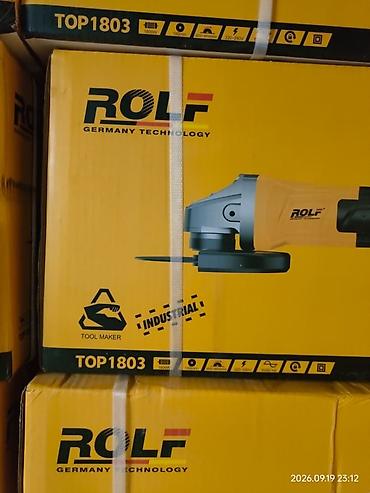 Электроинструменты: Углошлифовальная машина ROLF TOP1803 (Germany Technology) - Мощность — 1