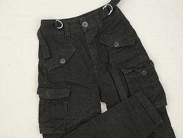 dungarees pull and bear: Bershka, Spodnie cargo damskie, rozmiar XS — 1