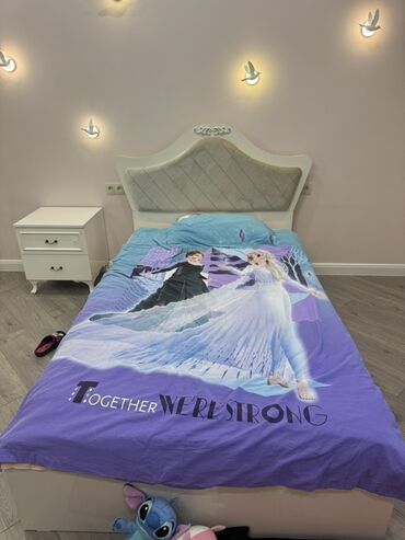 мебель для дом: Балдар гарнитурасы, Кыздар үчүн, түсү - Ак