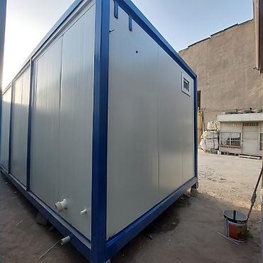 Контейнеры: 3.00 x 6.00 sanitar qovsaqli sendiviç ofis. Divar : 50mm sendiviç — 4