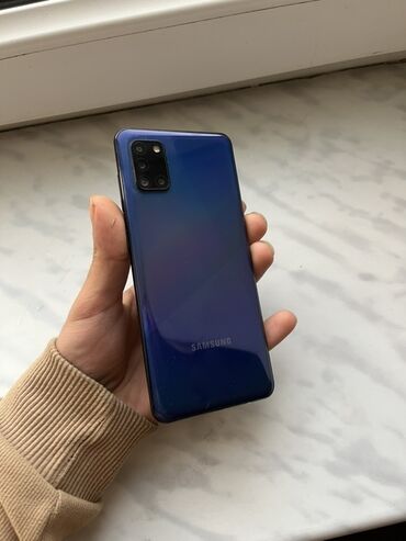 Mətbəx texnikası: Samsung Galaxy A51, 128 GB, rəng - Göy, Barmaq izi
