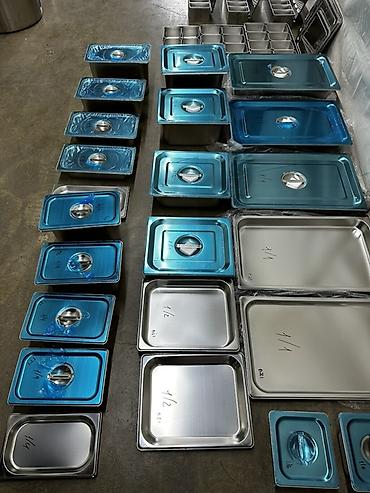 Другая посуда и кухонный инвентарь: Набор гастроемкостей из нержавеющей стали (GN) с крышками - Форматы — 1