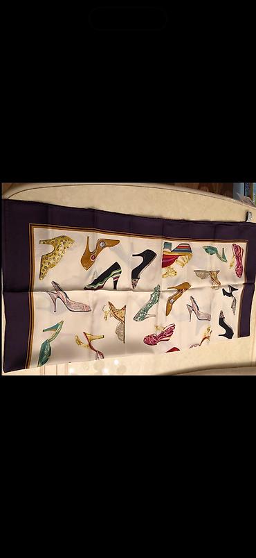 Digər aksesuarlar: Salvatore Ferragamo ipək şərf Original - Material: 100% ipək — 1