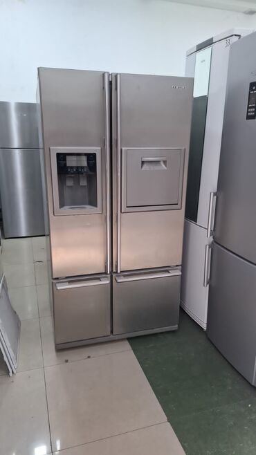 ev soyduculari: Samsung dörd qapılı, fransız tipli inox soyuducu. - Rəng/material