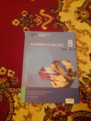kirpi əti v Azərbaycan | YENI TIKILI: Azerbaycan Dili 8ci sinif DIM kitabi tep tezedi heç açilmayib 6m tı 5m