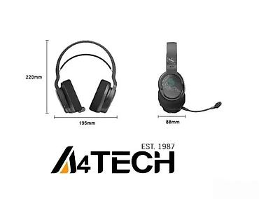 Zvučnici, slušalice i mikrofoni: Gaming slušalice Bloody (crno izdanje) sa mikrofonom - Bežična veza — 5