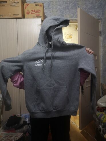 толстовка утепленная: Худи, Флис, M