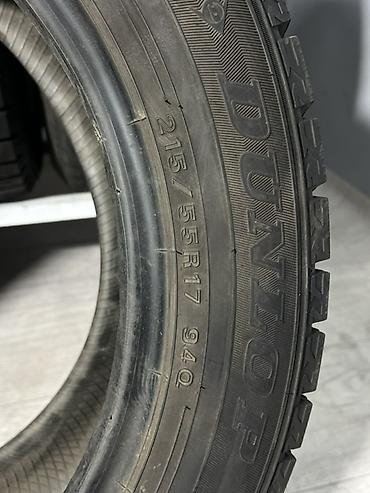 Шины: Комплект из 4 зимних шин Dunlop 215/55 R17 94Q (без шипов). - Тип — 4