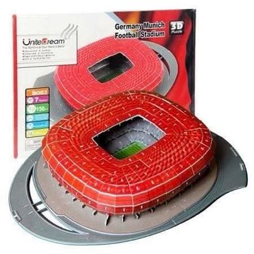 Ostale igračke: 3D Puzzle stadion FK Barselona Nou camp3000 din 3D slagalica — 10