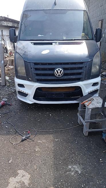 Автозапчасти: Передний тюнинг-бампер для Volkswagen Crafter (первое поколение, до — 1