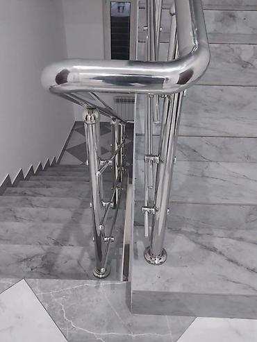 Изготовление перил: Перила и ограждения из нержавеющей стали - Материал: нержавеющая — 3