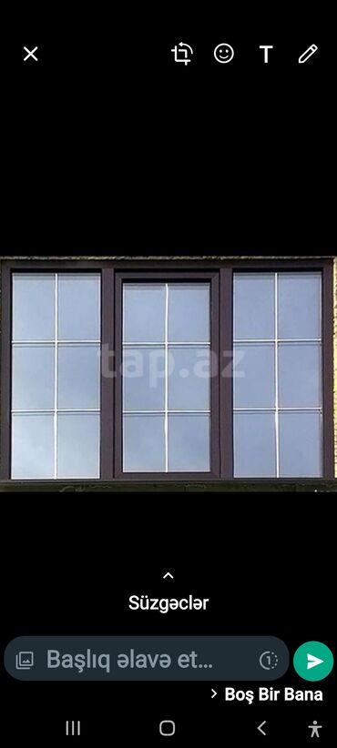 Plastik pəncərələr: Döner üçün Butka. Sifarişlə. Alüminium
Plastik
Şüşə
Butka lar — 13