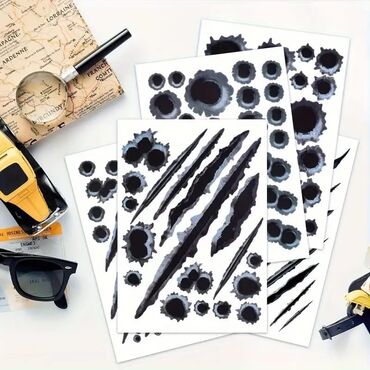 Auto oprema: Nalepnice za auto rupe i ogrebotine od metaka
Cena:990din/1 tabla na lalafo.rs — 8 Auto oprema: Nalepnice za auto rupe i ogrebotine od metaka
Cena:990din/1 tabla — 8