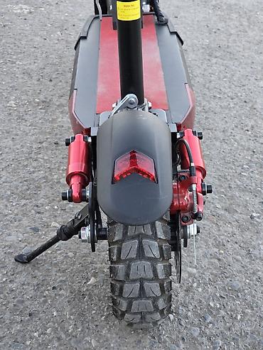 velosibet type 1: Elektrik skuter – oturacaqlı, güclü işıqlanmalı, iri təkərli model - — 5