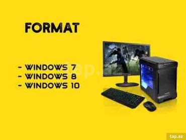 Настольные ПК и рабочие станции: ✅ 100% Original Windows zəmanət veririk.! ✅ Bütün növ PC və Noutbuk