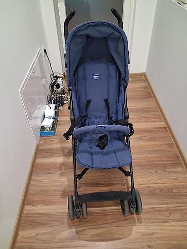 Kolica za bebe: Chicco kišobran kolica – plava boja - Kompaktna, lagana kišobran — 1