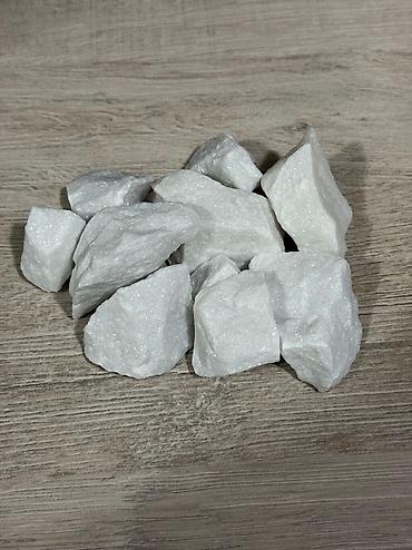 Мраморная крошка: Мраморная крошка, Белый, Ландшафтная, В тоннах — 6