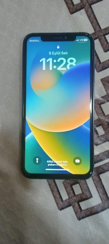 iphone x irsad qiymeti: IPhone X, 64 GB, Qara — 2