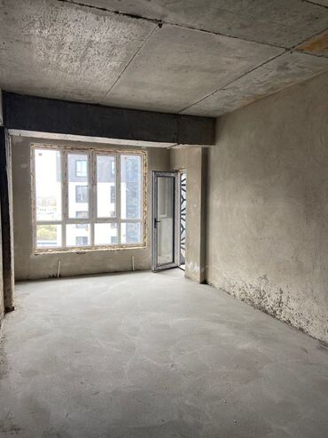 недостроенные дома в бишкеке: 1 комната, 52 м², Элитка, 14 этаж, ПСО (под самоотделку)