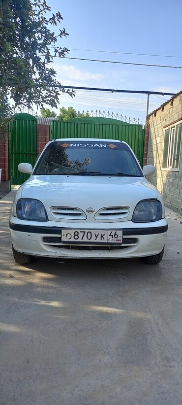 nissan салон: Nissan March: 1999 г., 0.1 л, Автомат, Бензин, Купе