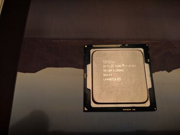 Prosessorlar: Prosessor Intel Core i7 4790S, 3-4 GHz, 4 nüvə, İşlənmiş