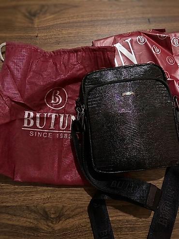 кошельки бутун: Мужская сумка через плечо BUTUN - Компактная вертикальная модель - — 1