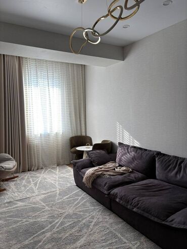 нижний аларча квартира берилет: 2 комнаты, 50 м², Элитка, 12 этаж, Евроремонт