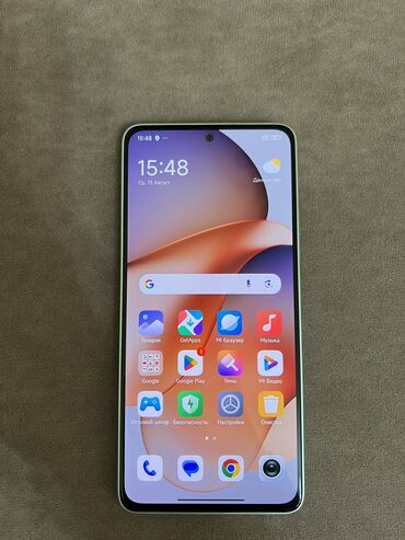 подставки для телефона из дерева: Redmi, Redmi Note 13, Б/у, 128 ГБ, цвет - Зеленый, 2 SIM