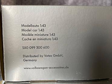 model 1: Volkswagen, 2006 il, 1:43, Dəmir, Ödənişli çatdırılma — 4