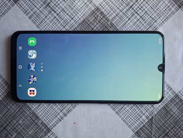 galaxy a6: Samsung Galaxy A50, Колдонулган, 64 ГБ, түсү - Көк, 2 SIM