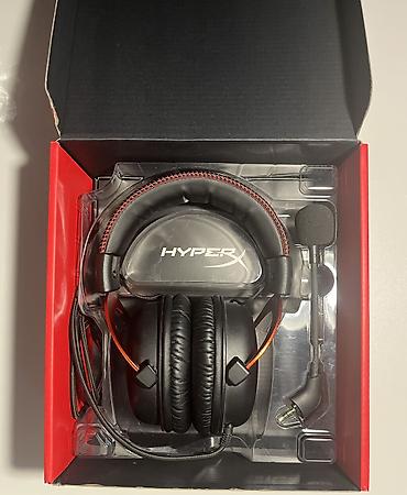 logitech g pro x: Yeni Simli Qulaqcıqlar, HyperX, rəng - Qara — 2