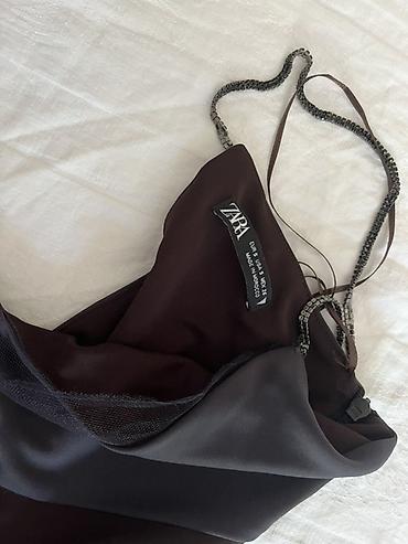 zip: ZARA haljina na tanke naramenice, asimetričnog kroja - Brend: ZARA - — 3