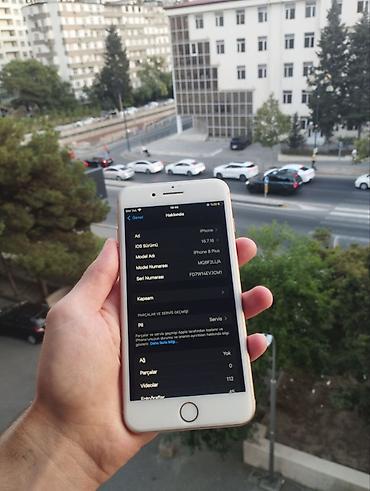 samsung tv ekran: IPhone 8 Plus, 64 GB, Qızılı, Simsiz şarj — 6