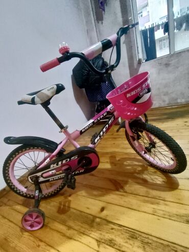 velosiped oturacağı: İşlənmiş İki təkərli Uşaq velosipedi 16", Ünvandan götürmə