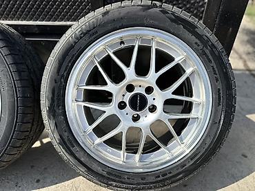 r17 honda: Колеса в сборе 235 / 50 / R 18, Лето, Б/у, Комплект, Легковые, Литые, отверстий - 5 — 2