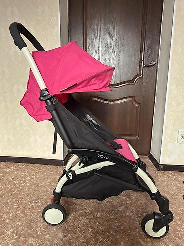 Детский мир: Коляска, Babyzen yoyo, цвет - Розовый, Б/у — 1