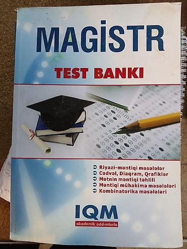 Kitablar toplusu 1) MAGİSTR – Test Bankı (IQM) - Bölmələr