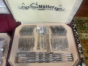 Qab-qacaq və mətbəx ləvazimatları: Haus Müller by Zepter – lüks süfrə bıçaq-qaşıq dəsti - Brend: Haus — 4