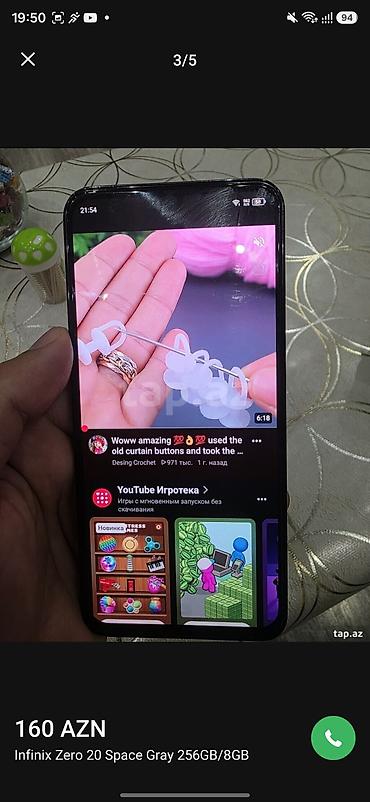 islenmis noutbuklar: Infinix 256 GB, rəng - Boz — 3