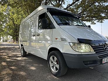 man tgm: Mercedes-Benz Sprinter фургон, белый, средняя база и высокая крыша — 1